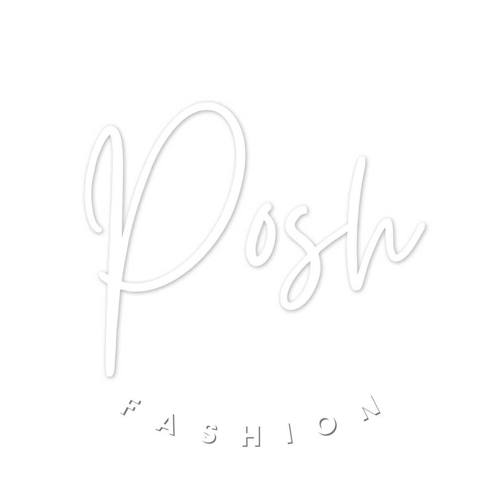 Posh Fashion white Logo Transperant: Stylish Clothing for Men, Women & Kids