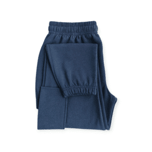 Cargo jogger pants in navy blue - 100% cotton fabric