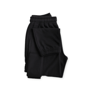 Cargo jogger pants in Black - 100% cotton fabric