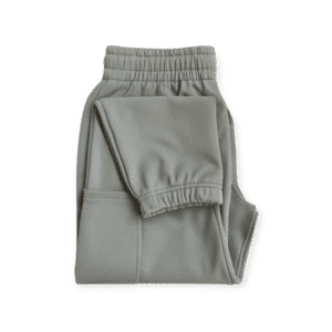 Cargo jogger pants in Nardo Grey - 100% cotton fabric