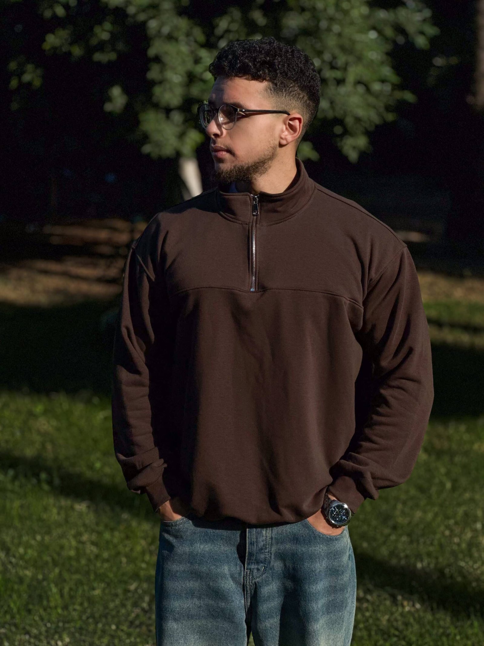 Quarter Zip Sweatshirt - Image 4